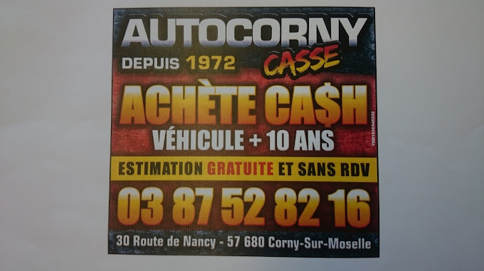 Aperçu des activités de la casse automobile AUTOCORNY située à CORNY-SUR-MOSELLE (57680)
